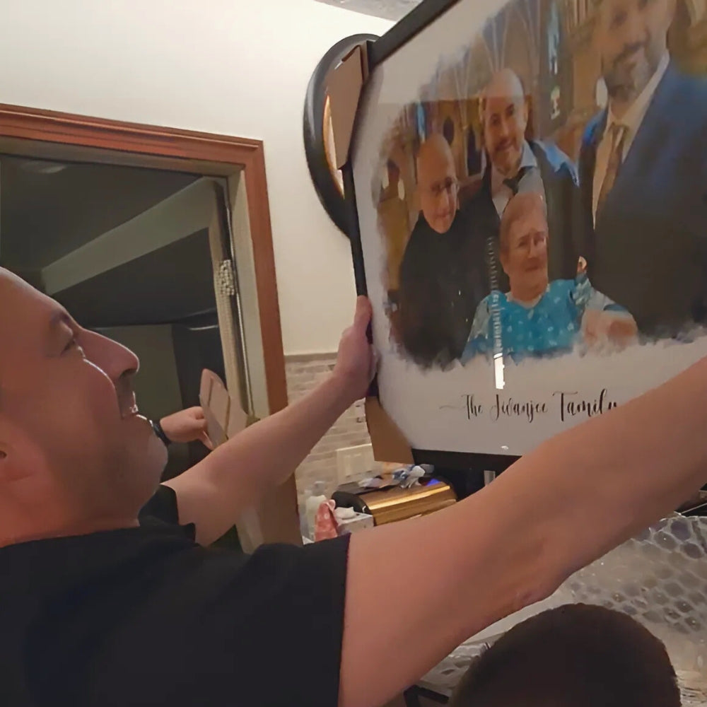 Celebrating Father's Day with Timeless Custom Portraits: A Lasting Memory