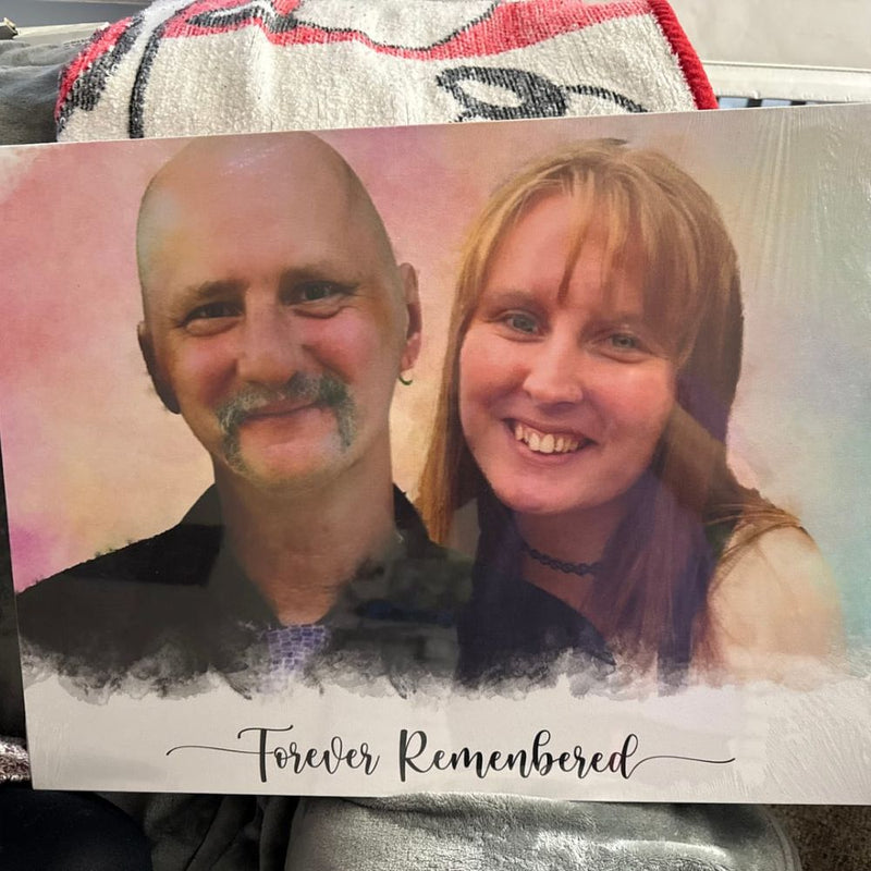 Honoring Your Loved Ones Memory with a Memorial Portrait Painting ...
