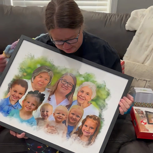 Unveiling Misty's Picture Portrait: Celebrating Four Generations