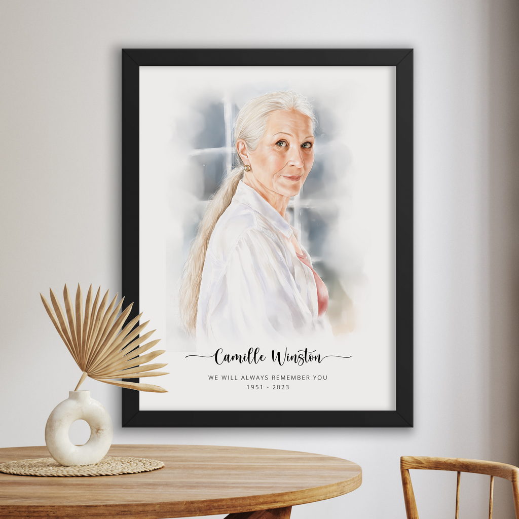 Custom Memorial Portrait